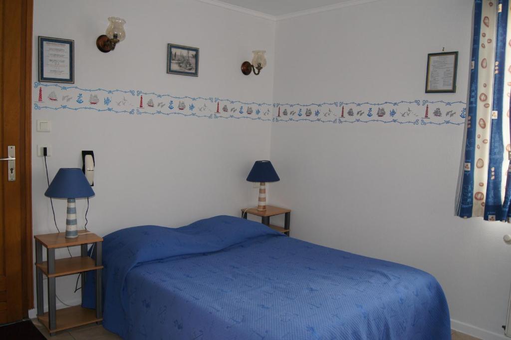 Hotel Aux Trois Jean Le Crotoy Pokoj fotografie